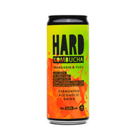 HARD Mandarin & Yuzu Alc. 5,0% ABV (9x330ml) - Rudy's Kombucha