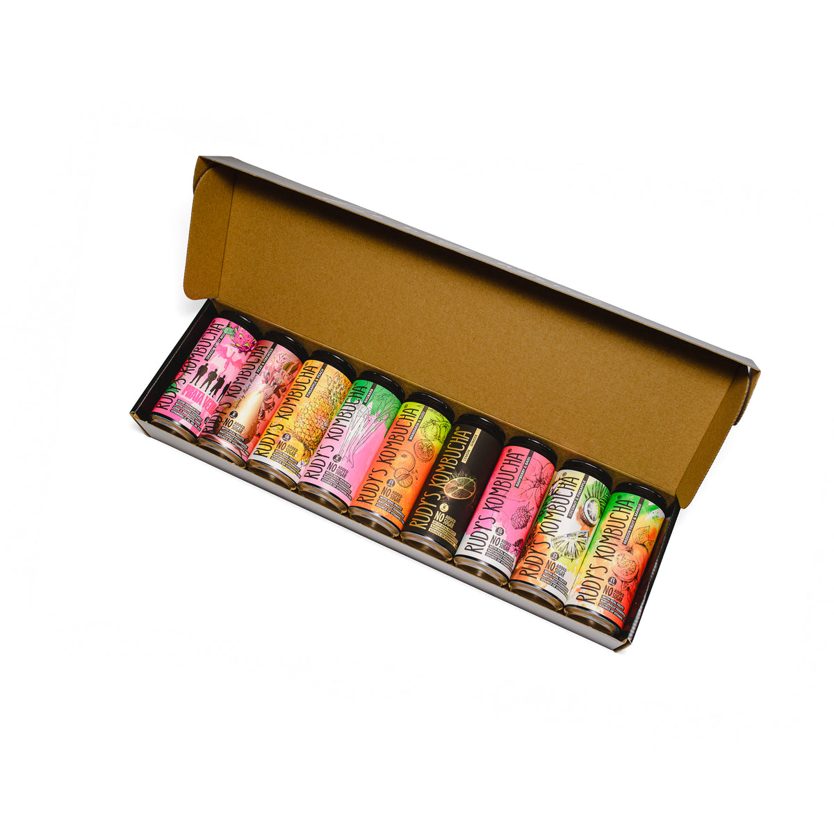 Tasting Set (9x330ml) – Rudy's Kombucha