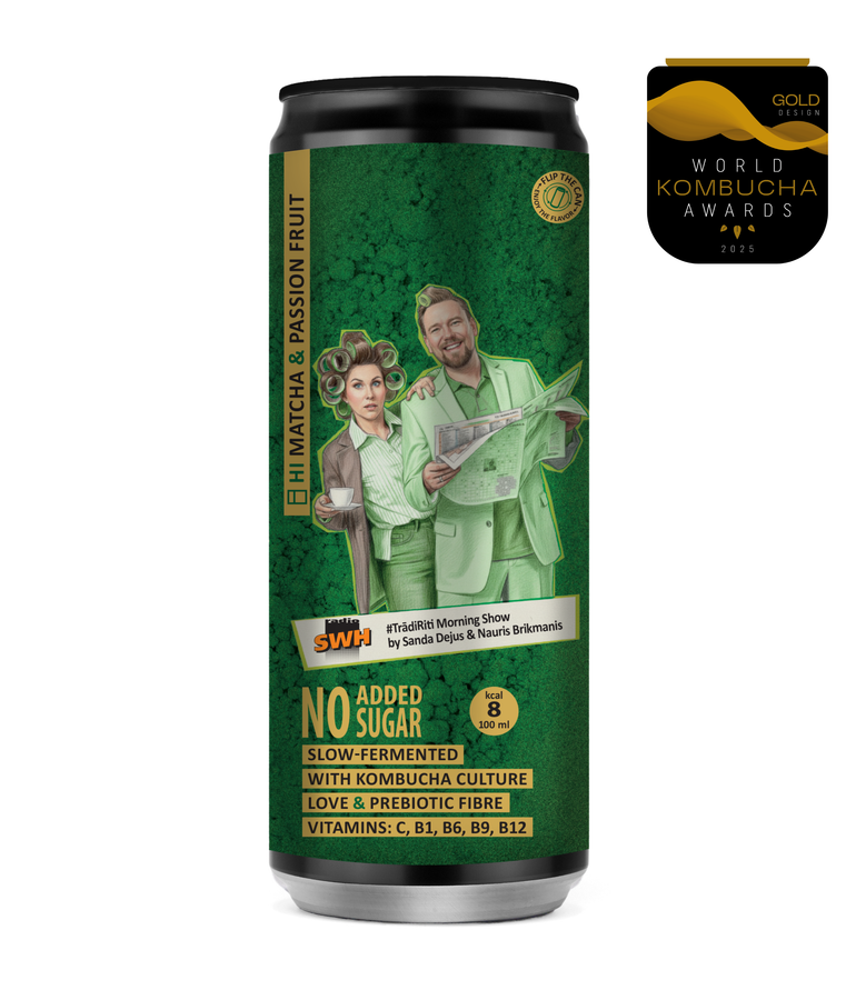 SWH X Rudy's collaboration - Matcha & Passion Fruit (9x330ml)