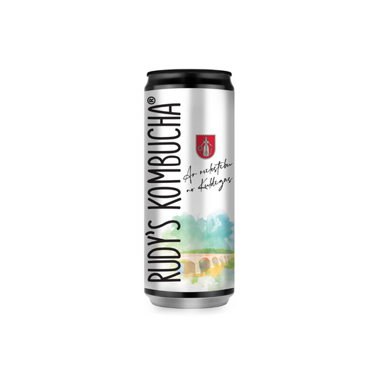 Limited Edition - With Love from Kuldiga - Passion Fruit & Mango (9x330ml) - Rudy's Kombucha