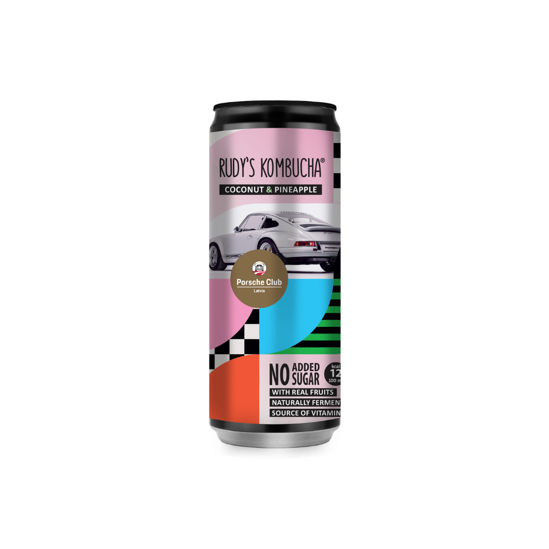 Ierobežots izdevums - darbina Porsche - kokosrieksts un ananāsi (9x330ml)
