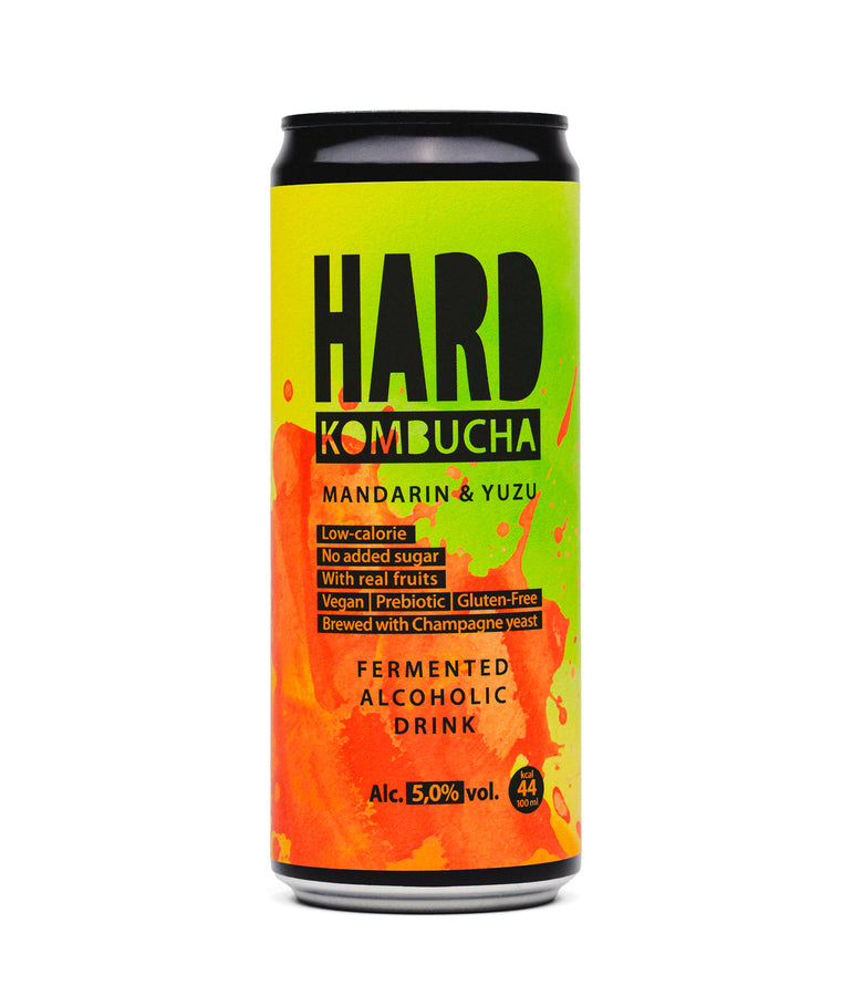 HARD Mandarin & Yuzu Alc. 5,0 % ABV (9 x 330 ml)