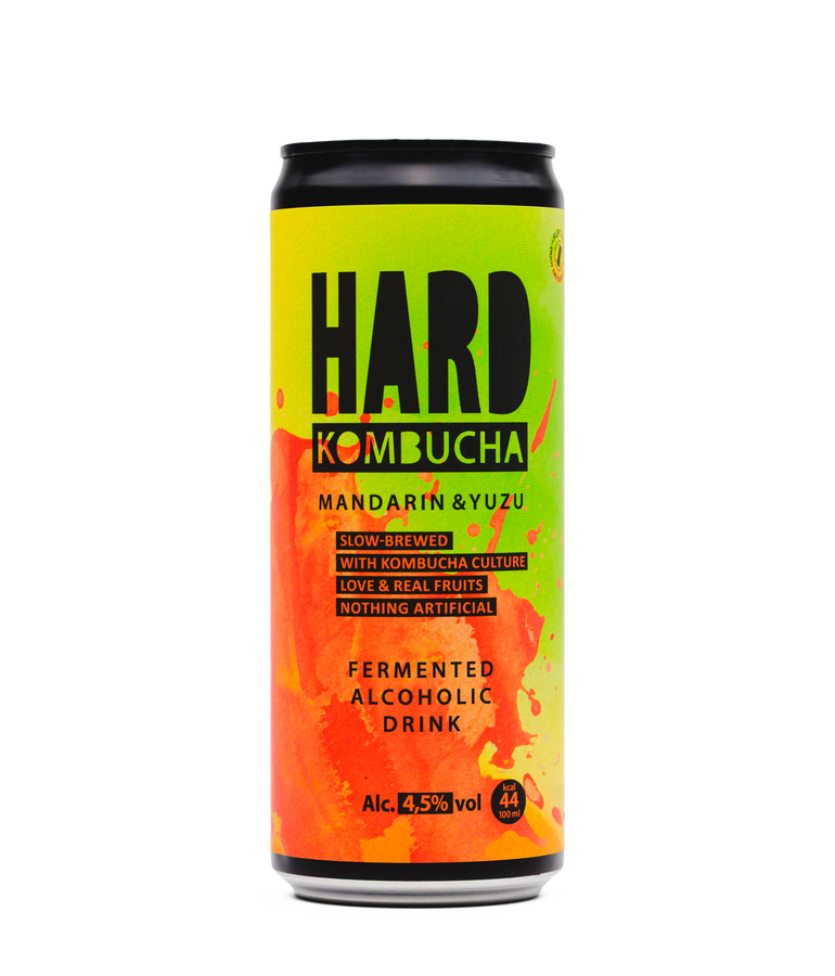 HÅRD mandarin &  Yuzu Alk. 4,5 % ABV (9x330 ml)