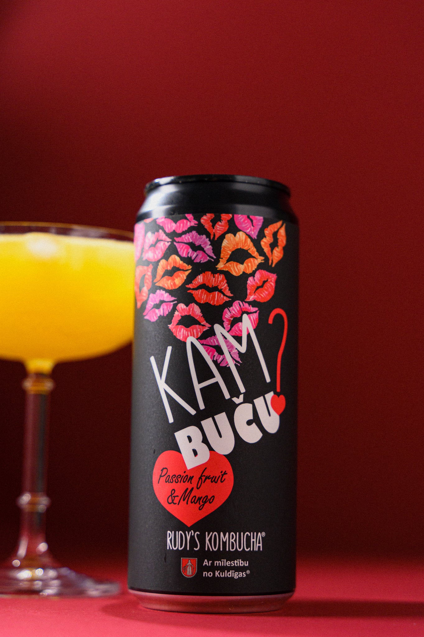 KAM BUČU? Passion Fruit & Mango (9x330ml) - Rudy's Kombucha
