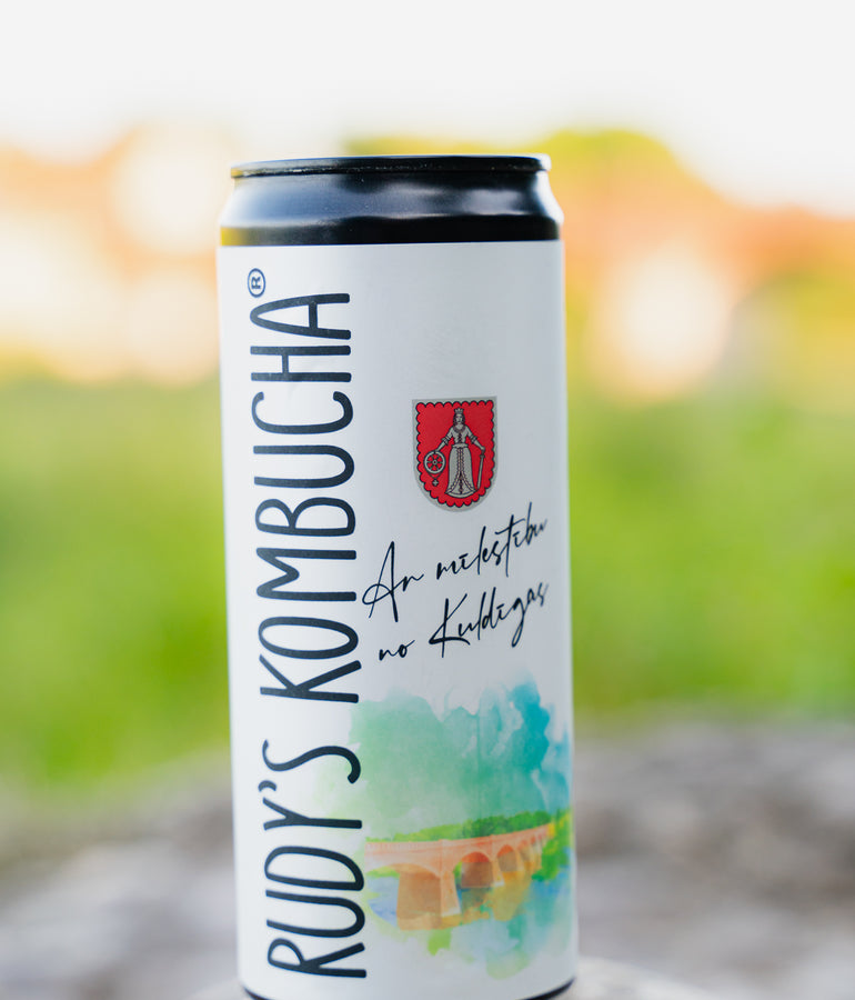 Limited Edition - With Love from Kuldiga - Passion Fruit & Mango (9x330ml) - Rudy's Kombucha