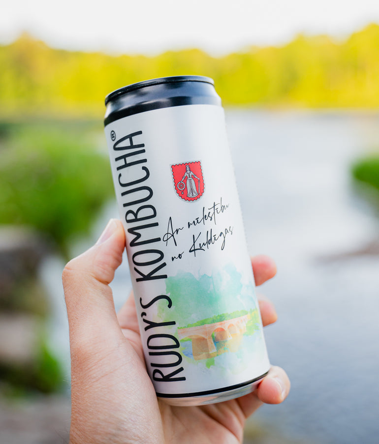 Limited Edition - With Love from Kuldiga - Passion Fruit & Mango (9x330ml) - Rudy's Kombucha