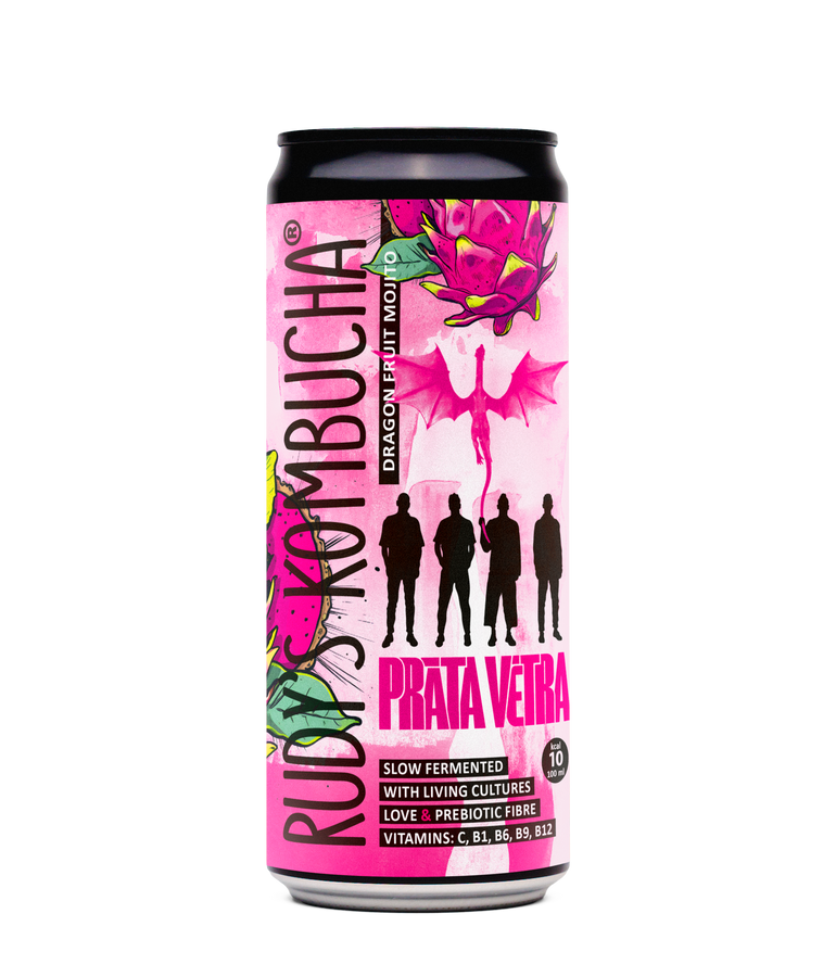 Prāta Vētra X Rudy's collaboration - Dragon Fruit Mojito (9x330ml)