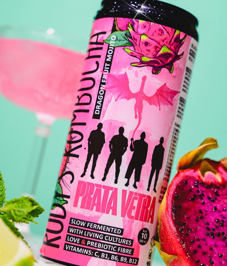 Prāta Vētra X Rudy's collaboration - Dragon Fruit Mojito (9x330ml)