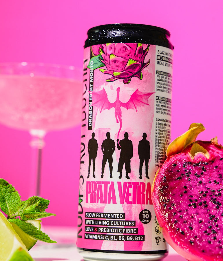 Prāta Vētra X Rudy's collaboration - Dragon Fruit Mojito (9x330ml)