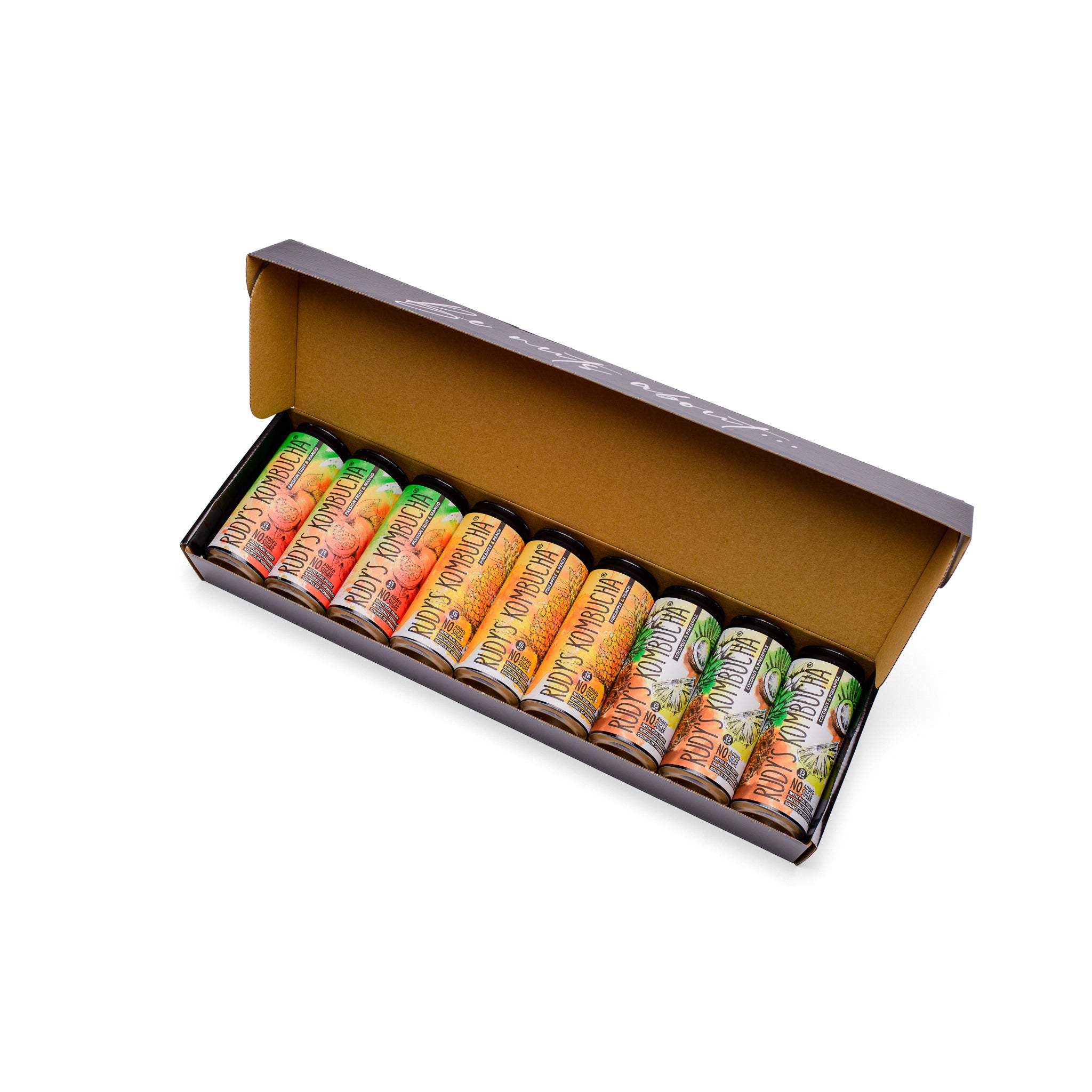 Tropical Set (9x330ml) – Rudy's Kombucha