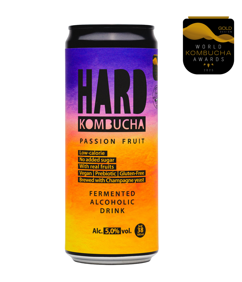 HARD Passion Fruit Alc. 5,0% ABV (9x330ml)