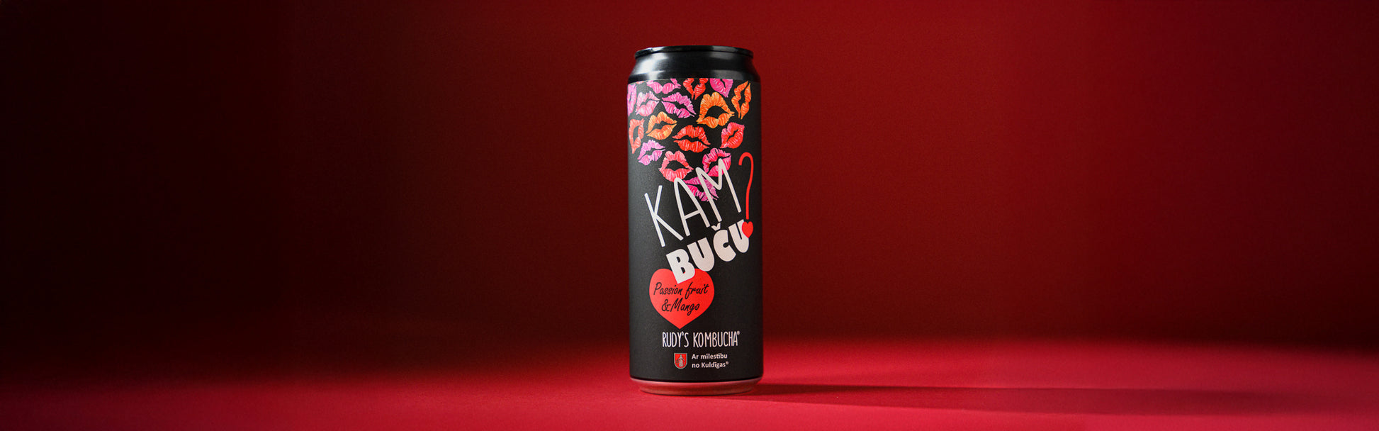 KAM BUČU? Passion Fruit & Mango (9x330ml) - Rudy's Kombucha